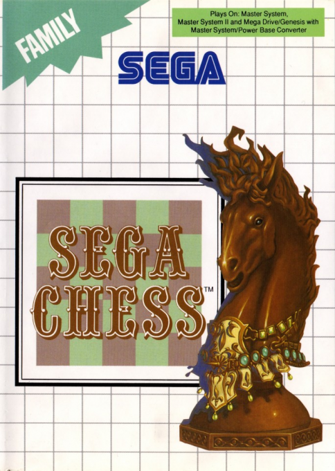 Sega Chess box art