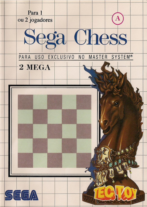 Sega Chess — box-2D (BR)
