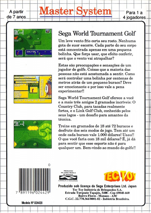 Sega World Tournament Golf — box-2D-back (BR)
