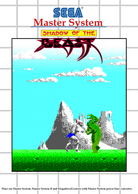 Shadow Of The Beast — box-2D (SS)
