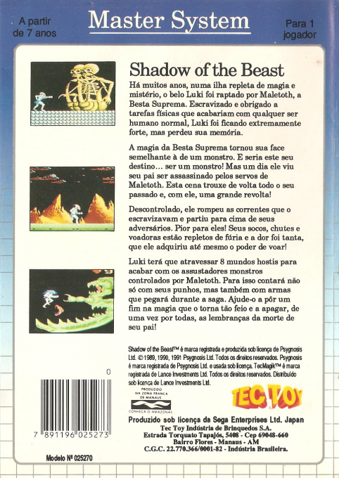 Shadow Of The Beast — box-2D-back (BR)
