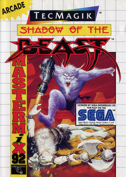 Shadow Of The Beast box art