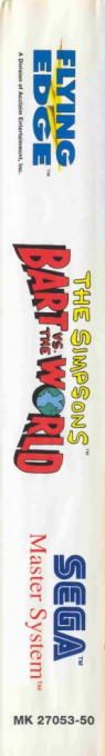 Simpsons - Bart Vs The World, The — box-2D-side (EU)