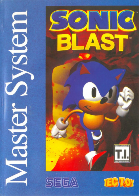 Sonic Blast box art