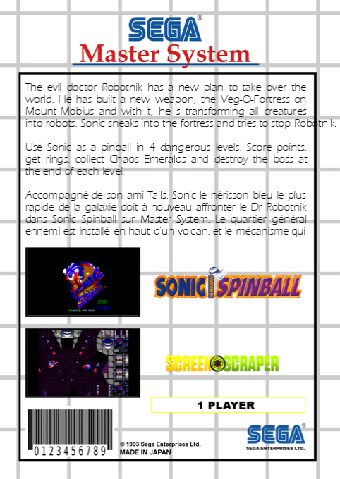 Sonic Spinball — box-2D-back (SS)