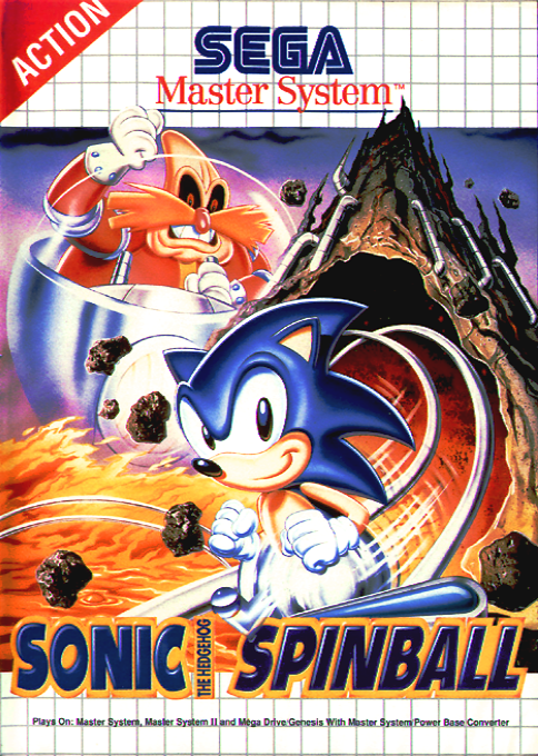 Sonic Spinball box art