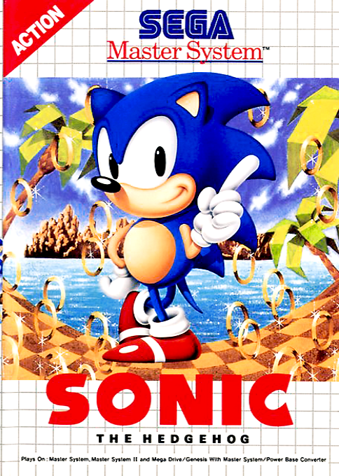 Sonic The Hedgehog box art