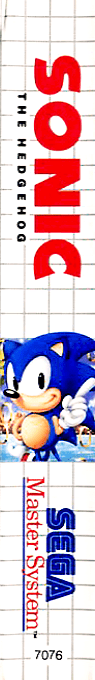 Sonic The Hedgehog — box-2D-side (EU)