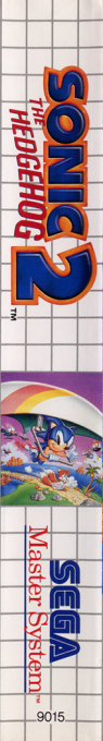 Sonic The Hedgehog 2 — box-2D-side (EU)