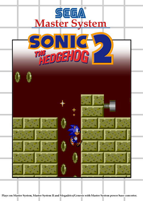 Sonic The Hedgehog 2 — box-2D (SS)