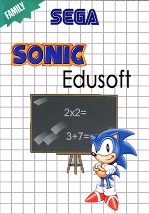 Sonic's Edusoft box art