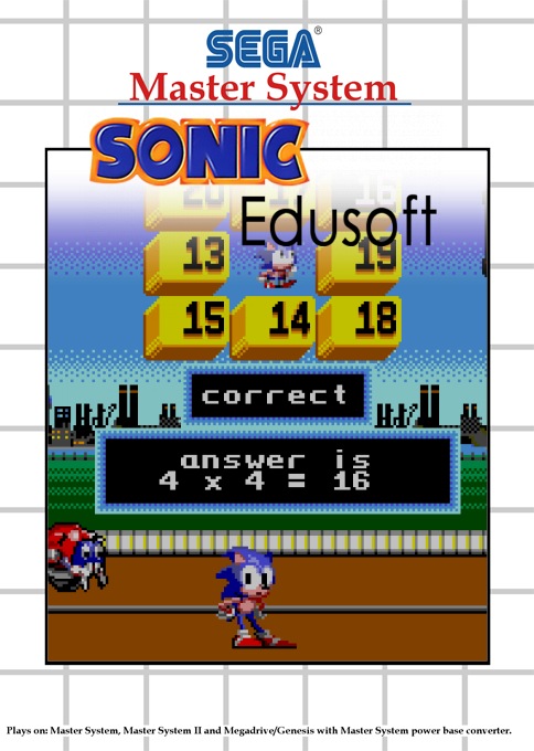 Sonic's Edusoft — box-2D (SS)
