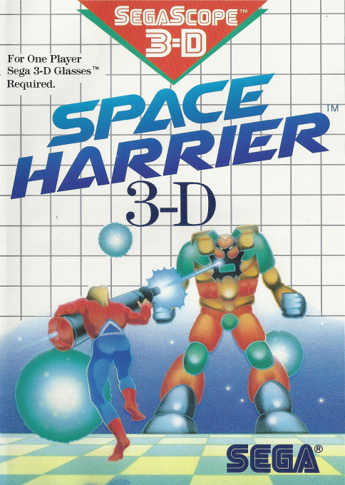 Space Harrier 3d box art