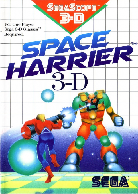 Space Harrier 3d — box-2D (EU)