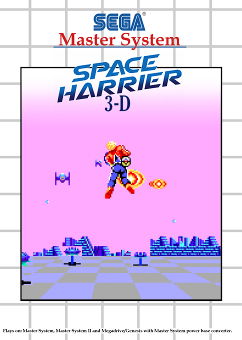 Space Harrier 3d — box-2D (SS)