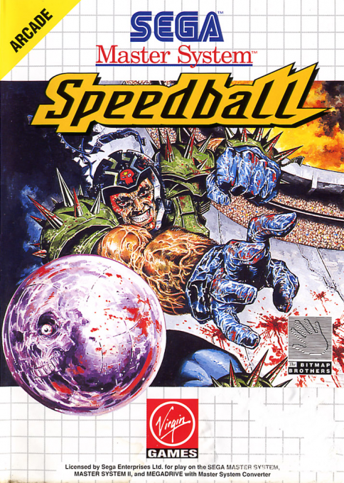 Speedball box art