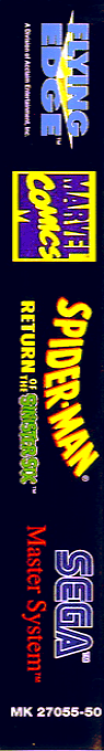 Spider-man - Return Of The Sinister Six — box-2D-side (EU)