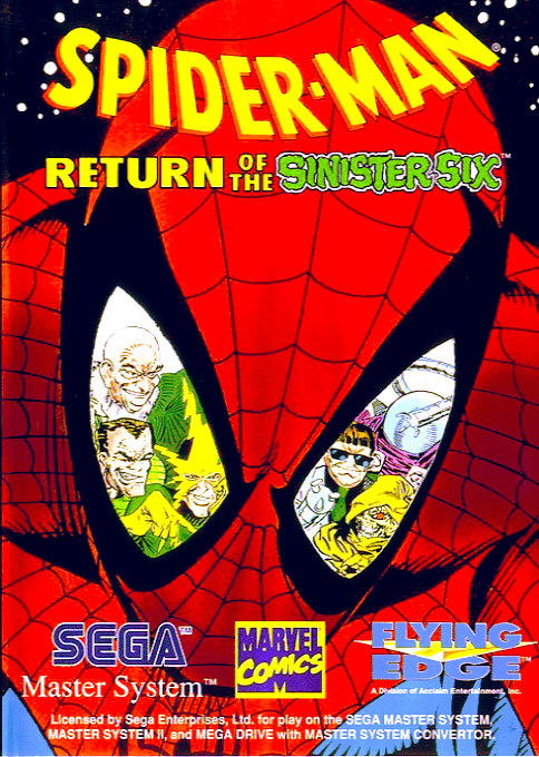 Spider-man - Return Of The Sinister Six box art