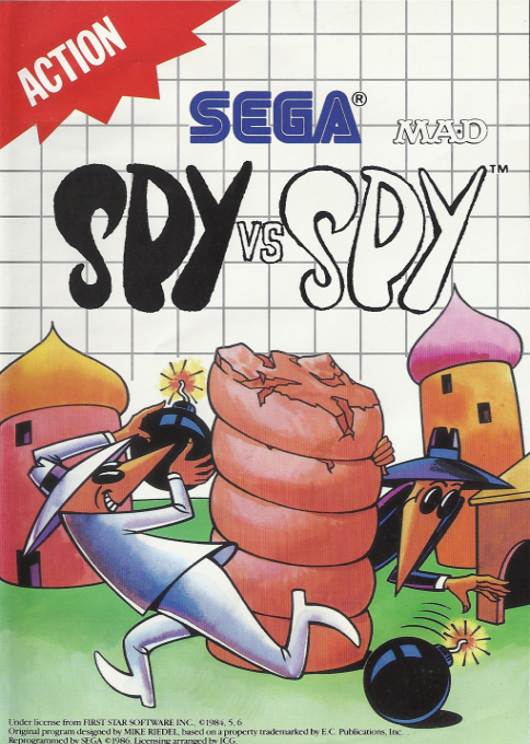 Spy Vs Spy box art