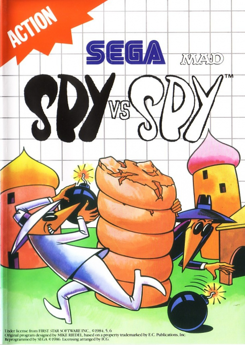 Spy Vs Spy — box-2D (EU)