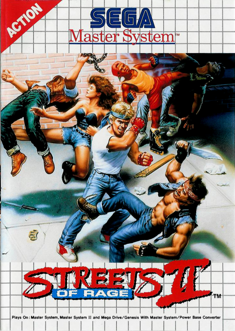 Streets Of Rage 2 box art