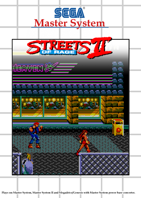 Streets Of Rage 2 — box-2D (SS)