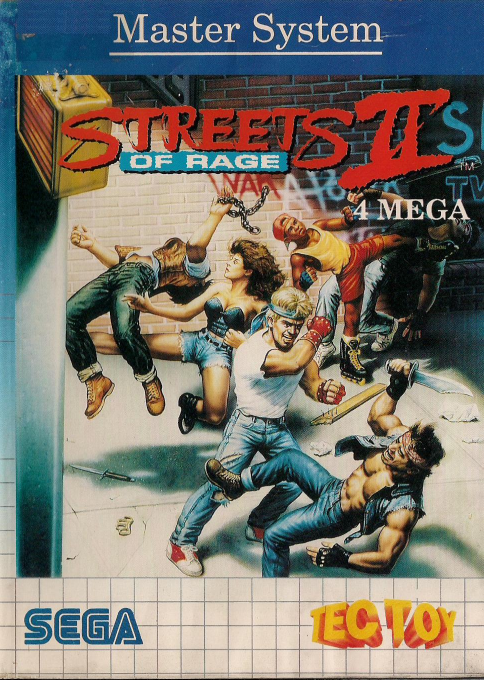 Streets Of Rage 2 — box-2D (BR)