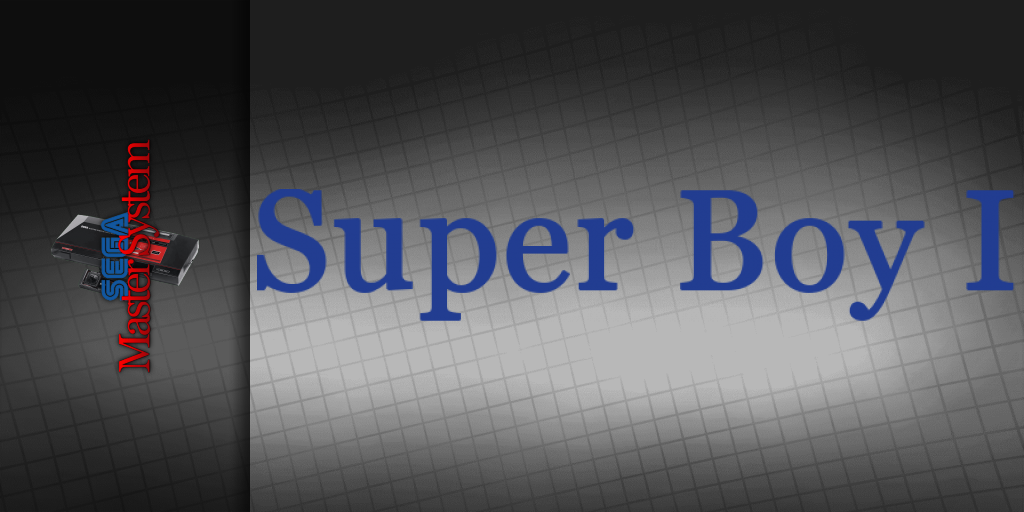 Super Boy I — screenmarquee (KR)