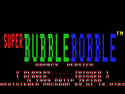 Super Bubble Bobble — sstitle (WOR)