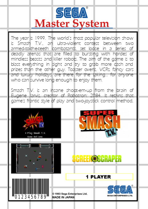 Super Smash T.v. — box-2D-back (SS)
