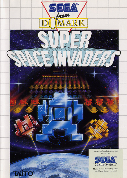 Super Space Invaders box art