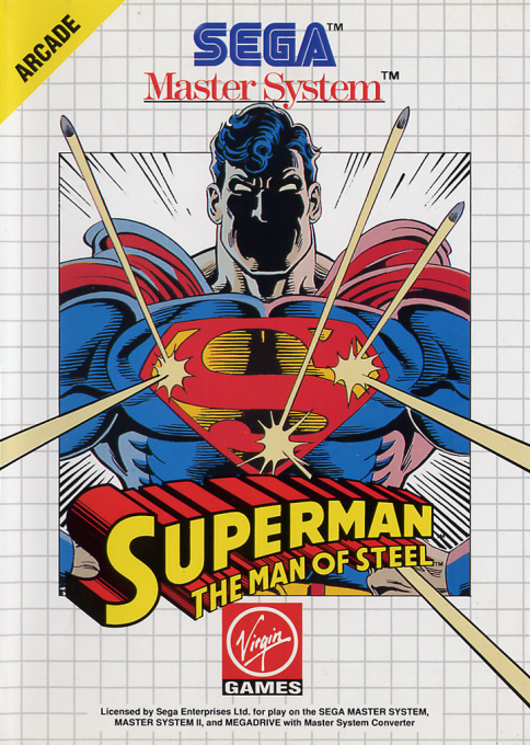 Superman - The Man Of Steel box art