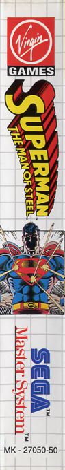 Superman - The Man Of Steel — box-2D-side (EU)
