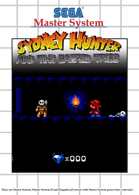 Sydney Hunter and the Sacred Tribe — box-2D (SS)