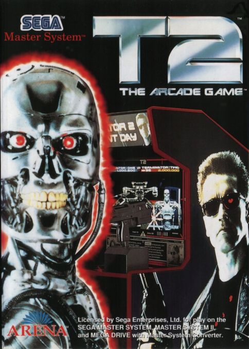 T2 - The Arcade Game box art