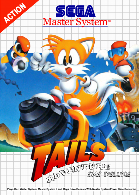 Tails Adventures - SMS Deluxe box art