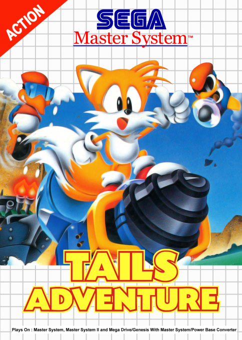 Tails Adventures - SMS Deluxe — box-2D (EU)