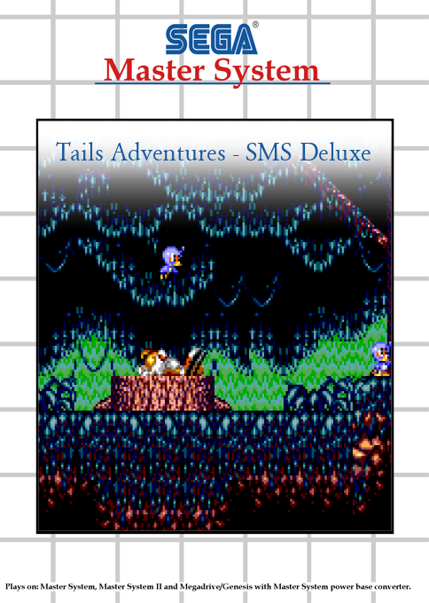 Tails Adventures - SMS Deluxe — box-2D (SS)