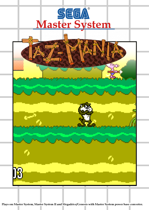 Taz-mania — box-2D (SS)