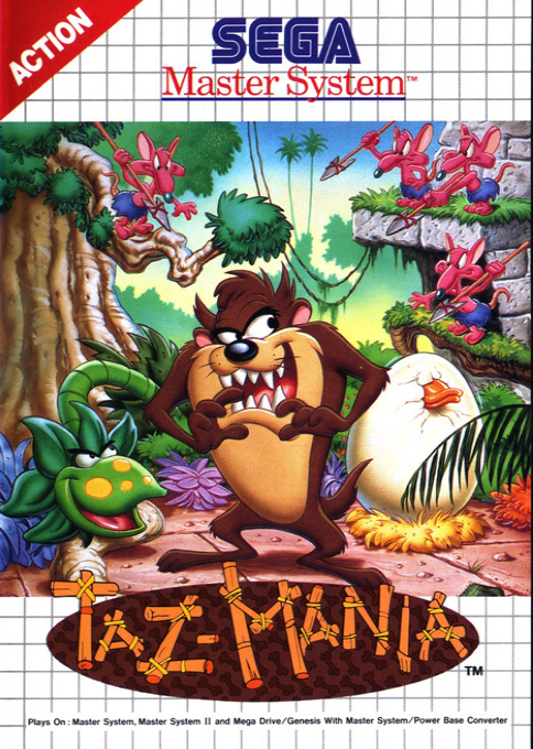 Taz-mania box art