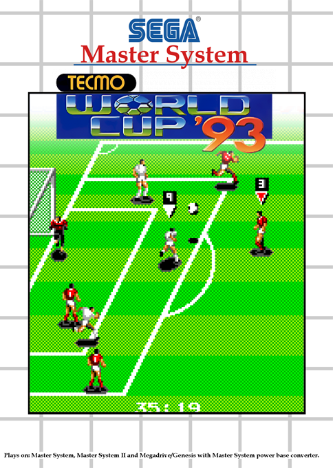 Tecmo World Cup '93 — box-2D (SS)