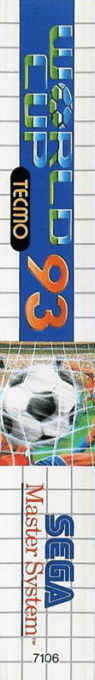 Tecmo World Cup '93 — box-2D-side (EU)