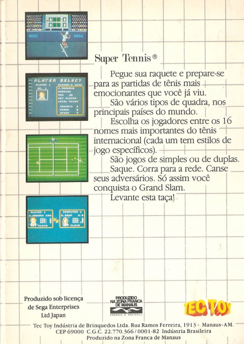 Tennis Ace — box-2D-back (BR)