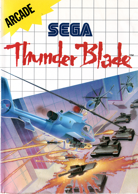Thunder Blade — box-2D (EU)