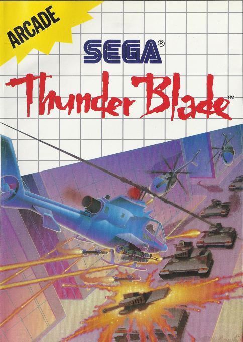Thunder Blade box art