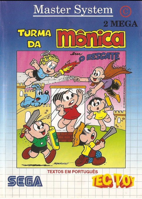 Turma Da Mônica Em - O Resgate box art