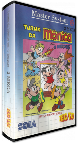 Turma Da Mônica Em - O Resgate — box-3D (BR)