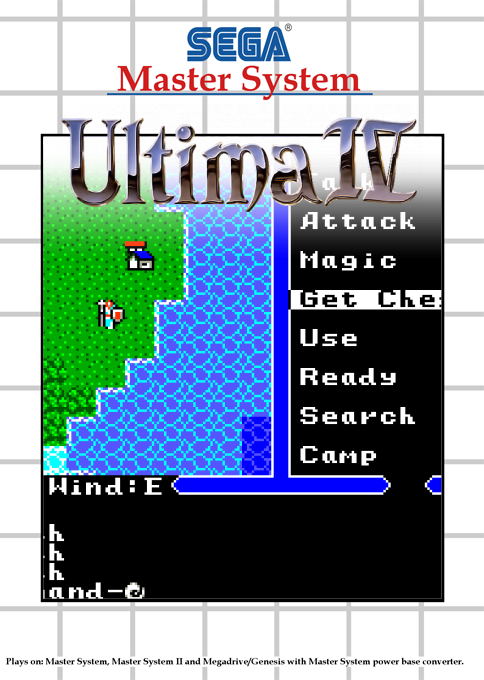Ultima 4 - Quest Of The Avatar — box-2D (SS)