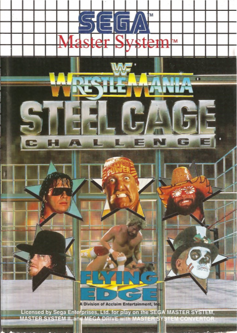 Wwf Wrestlemania - Steel Cage Challenge box art