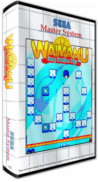 Waimanu : Scary Monsters Saga — box-3D (SS)